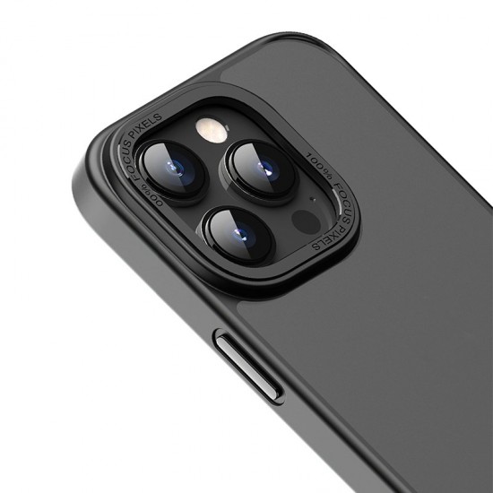 Husa spate pentru iPhone 14 Pro Hoco Frosted Case - Negru