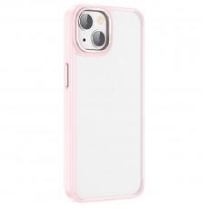 Husa spate pentru iPhone 14 Plus Hoco Frosted Case - Roz