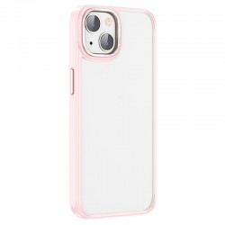 Husa spate pentru iPhone 14 Plus Hoco Frosted Case - Roz