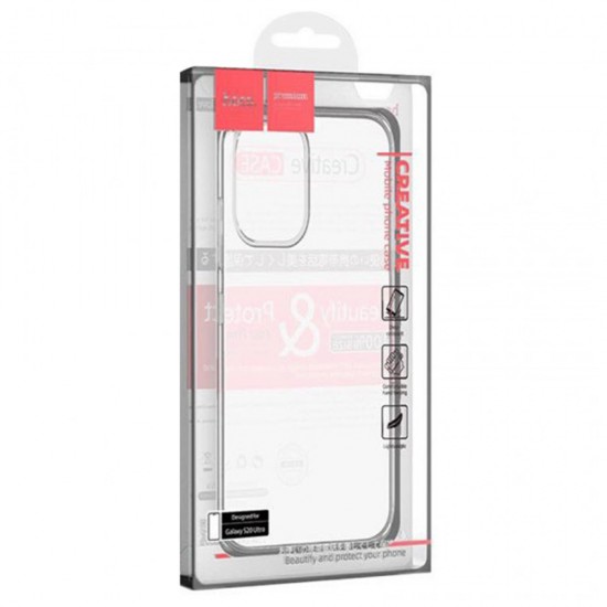 Husa spate pentru Samsung Galaxy S21 Ultra Hoco Premium - Transparent