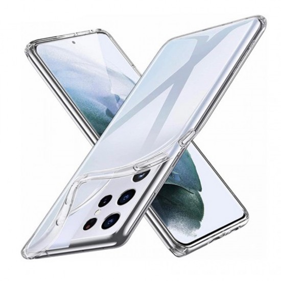 Husa spate pentru Samsung Galaxy S21 Ultra Hoco Premium - Transparent