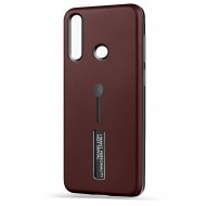 Husa spate pentru Huawei Y6P - Hard Case Stand Maro
