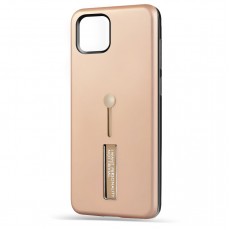 Husa spate pentru iPhone 11 - Hard Case Stand Gold