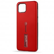 Husa spate pentru iPhone 12 Pro Max - Hard Case Stand Rosu