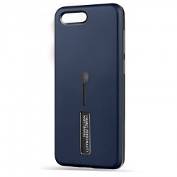 Husa spate pentru iPhone 6 - Hard Case Stand Albastru