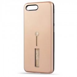 Husa spate pentru iPhone 6 - Hard Case Stand Gold