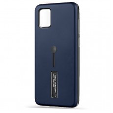 Husa spate pentru Samsung A31 - Hard Case Stand Albastru