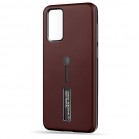 Husa spate pentru Samsung Galaxy Note 20 - Hard Case Stand Maro