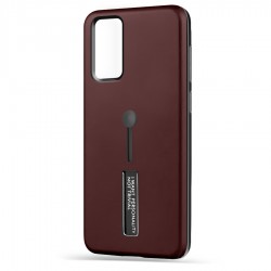 Husa spate pentru Samsung Galaxy Note 20 - Hard Case Stand Maro