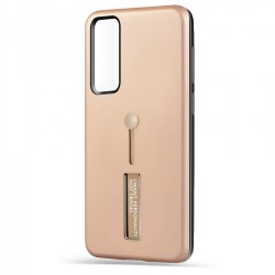 Husa spate pentru Huawei P Smart 2021 - Hard Case Stand Gold