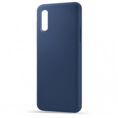 Husa spate pentru Samsung A01 - Silicon Line Albastru