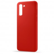Husa spate pentru Samsung Note 10 - Silicon Line Rosu