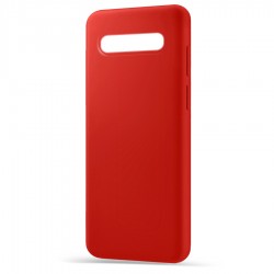 Husa spate pentru Samsung S10 - Silicon Line Rosu