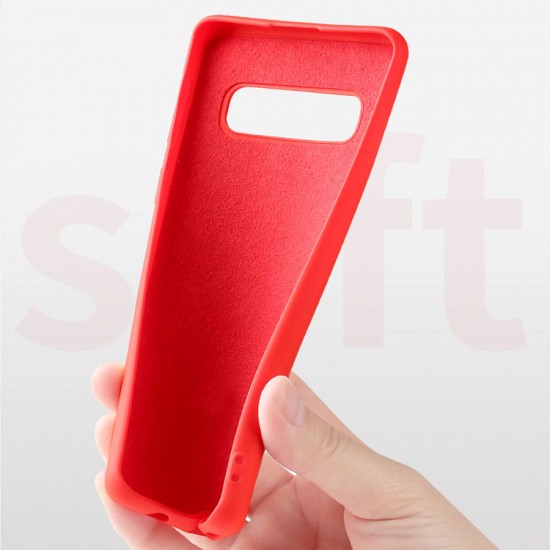 Husa spate pentru Samsung A01 - Silicon Line Albastru
