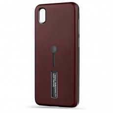 Husa spate pentru Huawei Y5 2019 - Hard Case Stand Maro