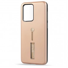 Husa spate pentru Samsung S20 Ultra - Hard Case Stand Gold