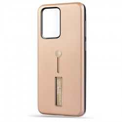Husa spate pentru Samsung S20 Ultra - Hard Case Stand Gold