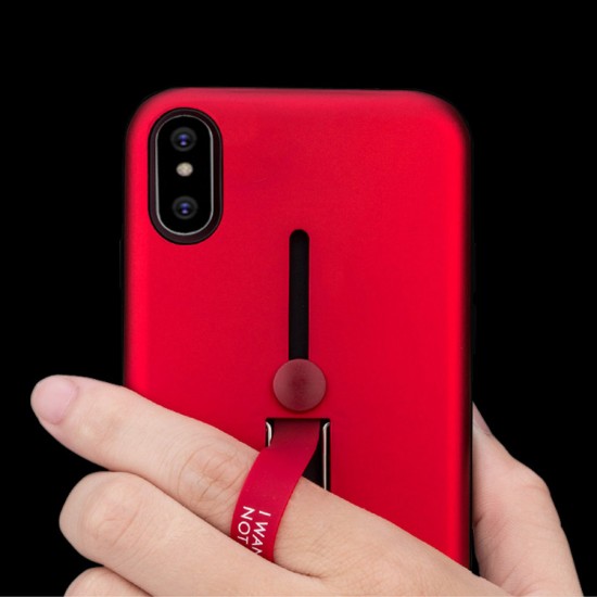 Husa spate pentru iPhone 12 Pro Max - Hard Case Stand Rose