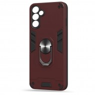 Husa spate pentru Samsung Galaxy A13 5G - Hybrid Case Stand Visiniu