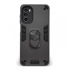 Husa spate pentru Motorola Moto G62 - Hybrid Case Stand Negru