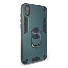 Husa spate pentru Huawei P40 Lite E - Hybrid Case Stand Vernil Inchis
