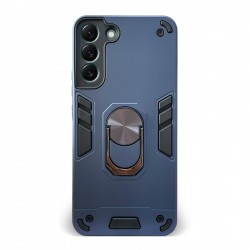 Husa spate pentru Samsung Galaxy S22 Plus - Hybrid Case Stand Albastru
