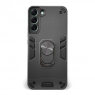 Husa spate pentru Samsung Galaxy S22 Plus - Hybrid Case Stand Negru