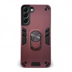 Husa spate pentru Samsung Galaxy S22 Plus - Hybrid Case Stand Visiniu