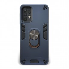 Husa spate pentru Samsung Galaxy A52 - Hybrid Case Stand Albastru