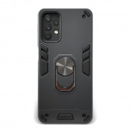 Husa spate pentru Samsung Galaxy A52 - Hybrid Case Stand Negru