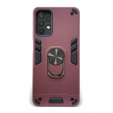 Husa spate pentru Samsung Galaxy A52 - Hybrid Case Stand Visiniu