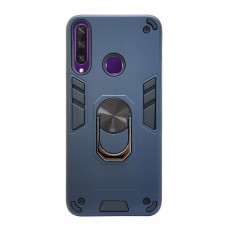 Husa spate pentru Huawei Y6P - Hybrid Case Stand Albastru