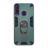 Husa spate pentru Huawei Y6P - Hybrid Case Stand Army