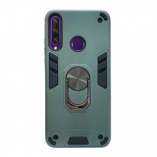 Husa spate pentru Huawei Y6P - Hybrid Case Stand Army