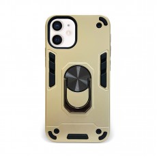 Husa spate pentru iPhone 11 - Hybrid Case Stand Gold