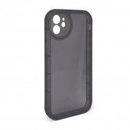 Husa spate pentru iPhone 12 - Round Case Negru