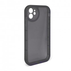 Husa spate pentru iPhone 12 - Round Case Negru