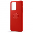 Husa spate pentru Samsung Galaxy S20 Ultra - Silicone Ring Rosu
