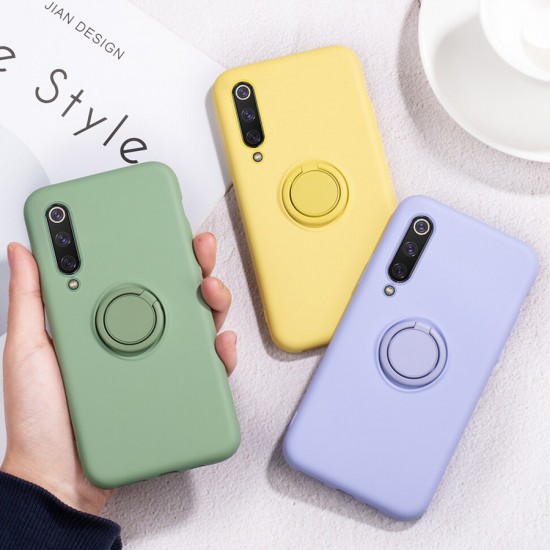 Husa spate pentru Apple iPhone 12 Pro - Silicone Ring Verde