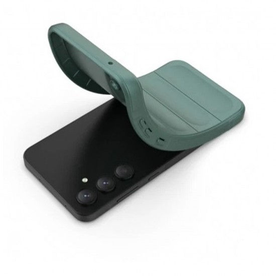 Husa spate pentru Samsung Galaxy A36 5G Techsuit Case Silicon - Verde