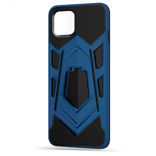 Husa spate pentru iPhone 11 Pro - Wolf Case Stand Albastru