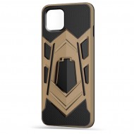 Husa spate pentru iPhone 11 Pro - Wolf Case Stand Gold