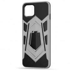 Husa spate pentru iPhone 11 Pro Max - Wolf Case Stand Silver