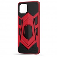 Husa spate pentru iPhone 11 Pro - Wolf Case Stand Rosu