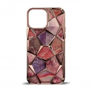 Husa spate pentru iPhone 16 Pro- Yoop Case Roz