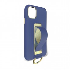 Husa spate pentru iPhone 14 - de Luxe Case Albastru Inchis