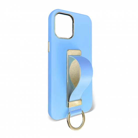Husa spate pentru iPhone 14 Pro Max - de Luxe Case Albastru 