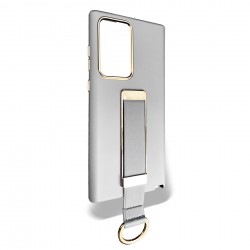 Husa spate pentru Samsung Galaxy S22 Ultra -De Luxe Case Gri