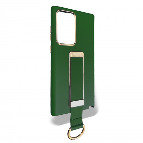 Husa spate pentru Samsung Galaxy S22 Ultra -De Luxe Case Verde