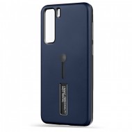 Husa spate pentru Huawei P40 Lite 5G - Hard Case Stand Albastru